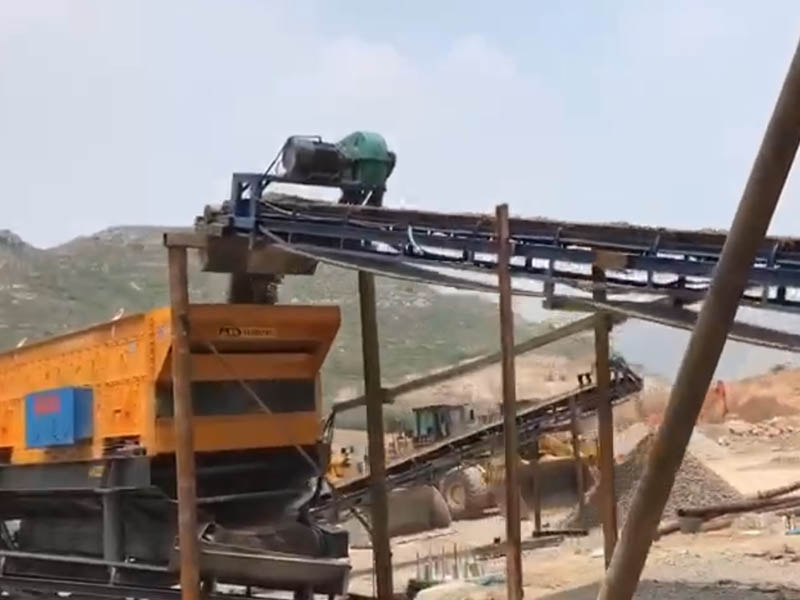 風化巖破碎生產線