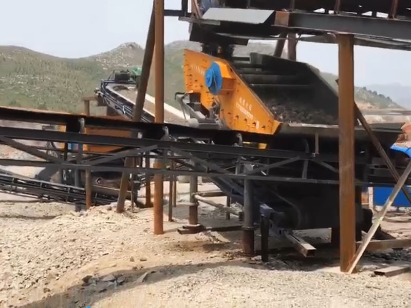 風化巖破碎生產線